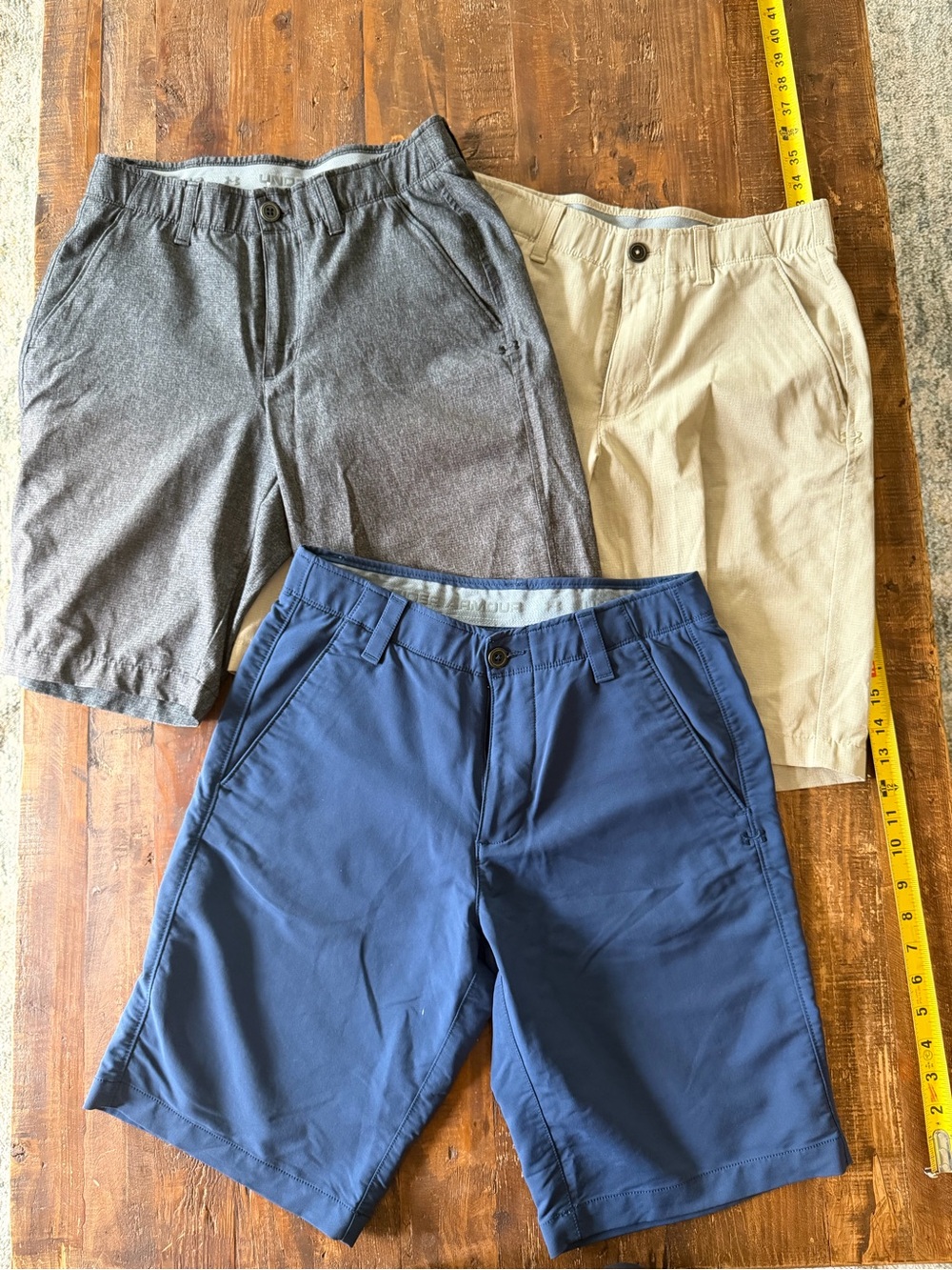 Under Armour Men's Hybrid Shorts Pack - Navy, Gray & Khaki